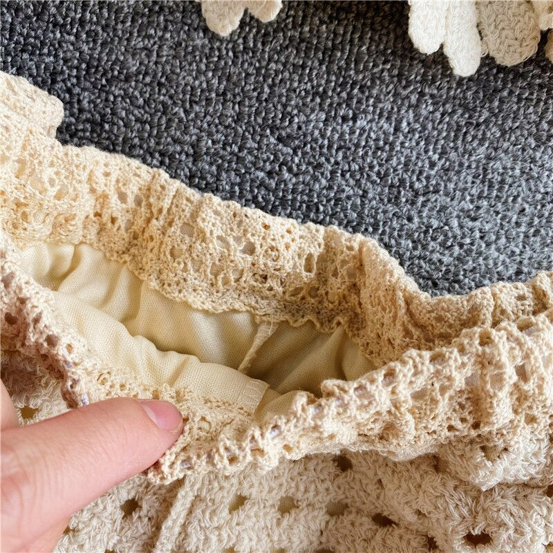 Oceana Three Piece Crochet Set