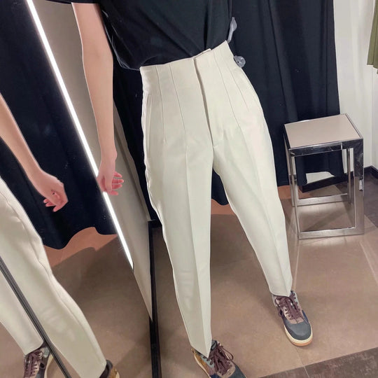 Victoria pegged High Waist Trousers