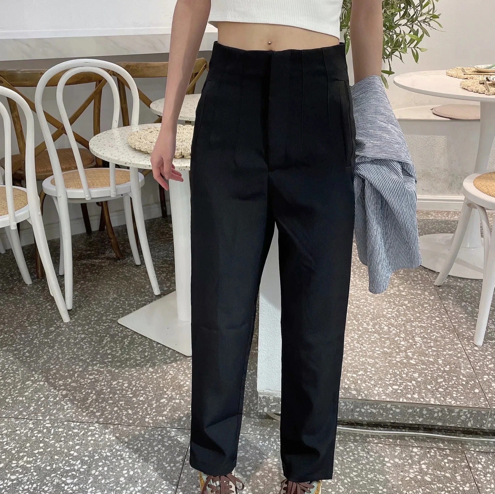 Why you should embrace high waisted trousers  Craftsman Clothing Ltd