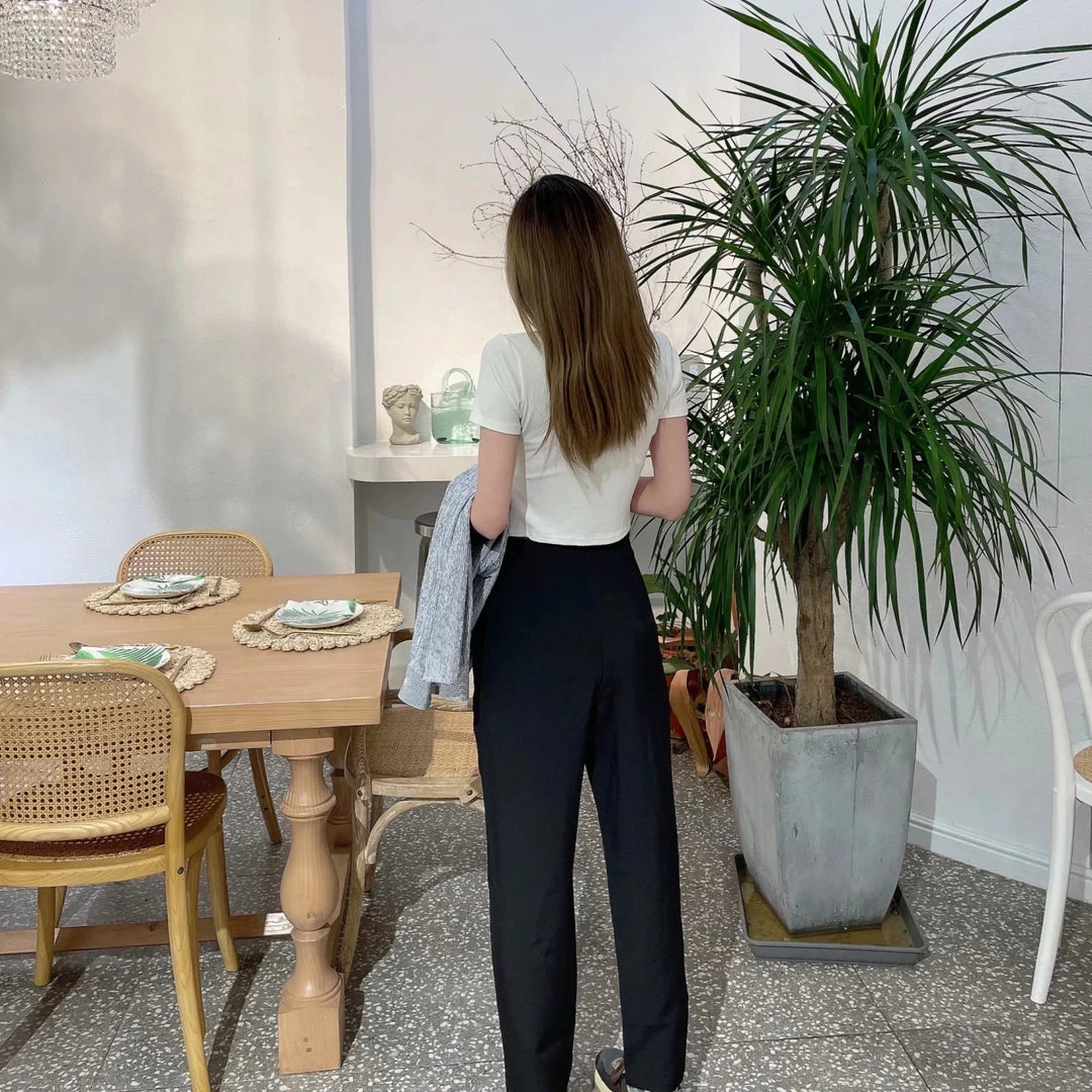 Victoria pegged High Waist Trousers