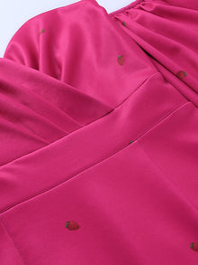 Vienna Mermaid Dress with Lantern Sleeves
