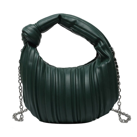 Hobo Pleated Shoulder Bag