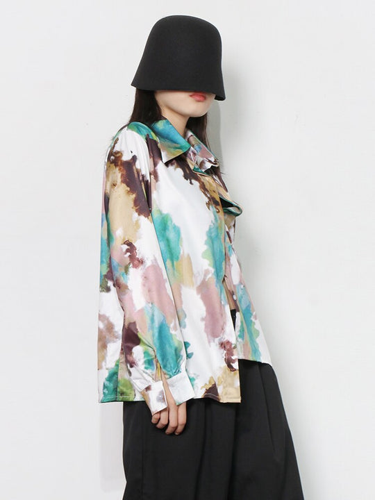 Elaine Gradient Printed Shirt