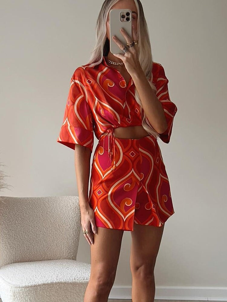 Valentina Printed Coord Set