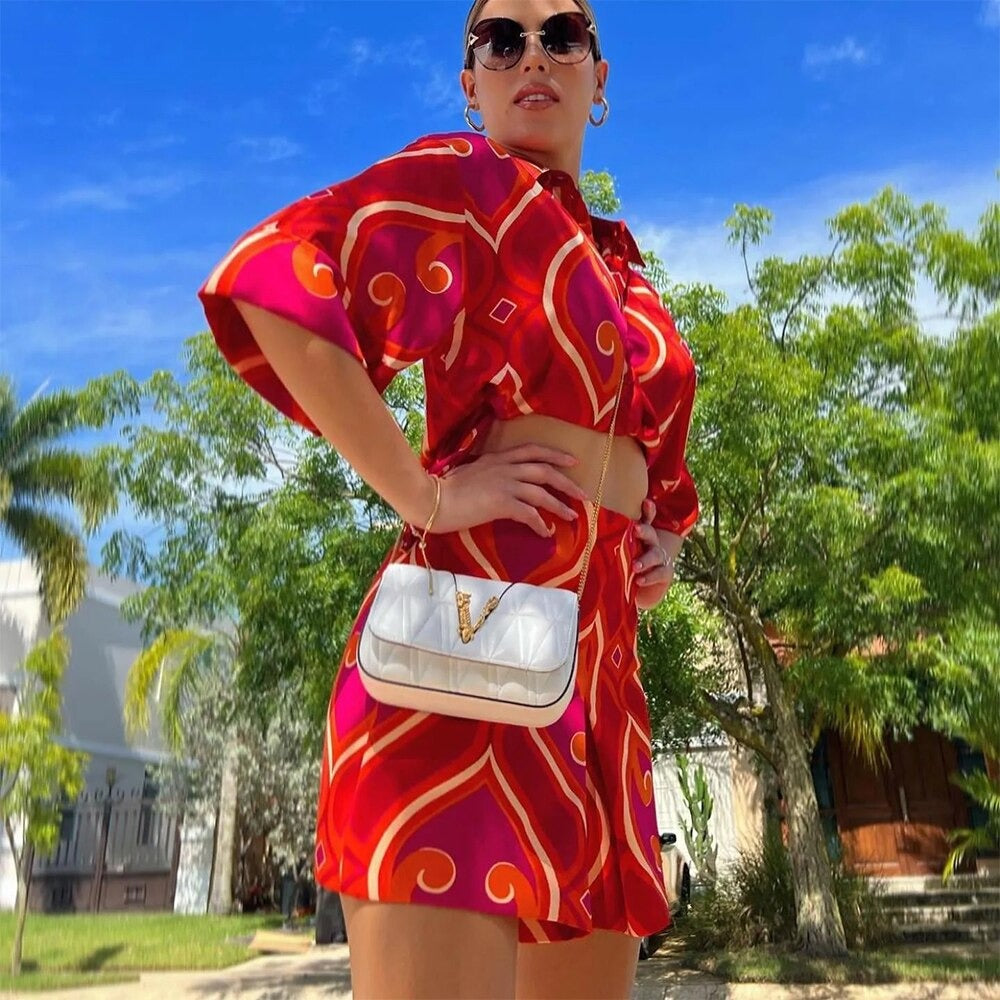 Valentina Printed Coord Set