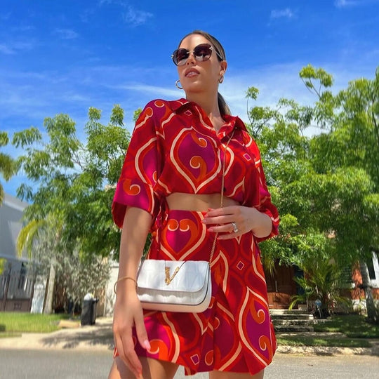 Valentina Printed Coord Set