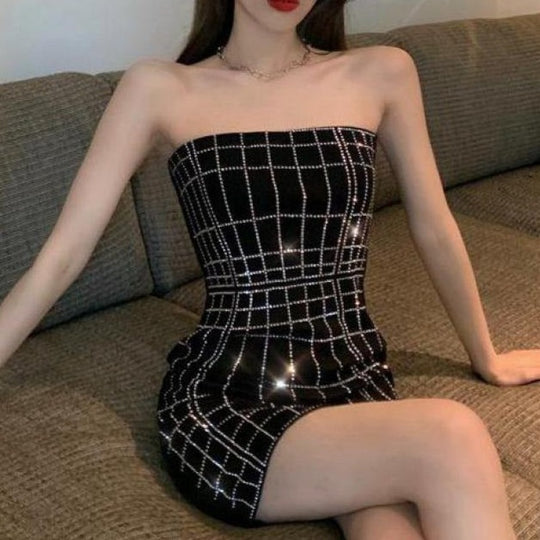 Gina Strapless Designer Dress