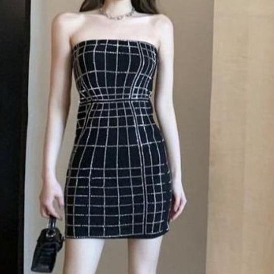 Gina Strapless Designer Dress