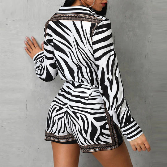 Raven Printed Coord Set