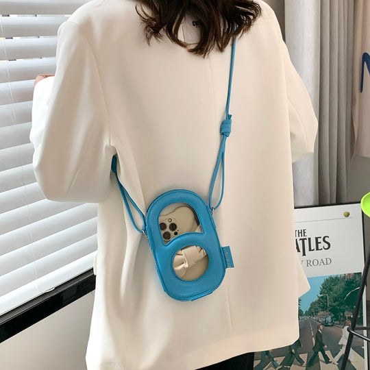 Clear Hollow out Crossbody Bag