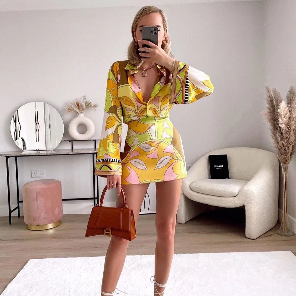 Cyrus Printed Coord Set