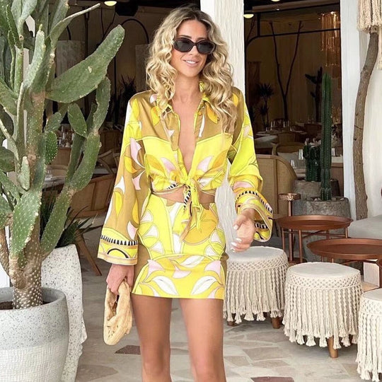 Cyrus Printed Coord Set