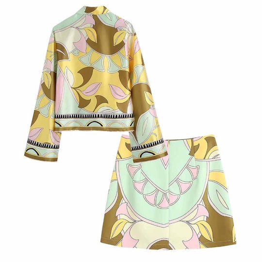 Cyrus Printed Coord Set