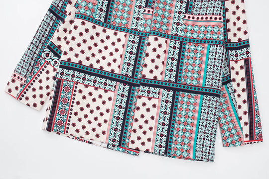 Jaden Printed Blazer and Pants Set